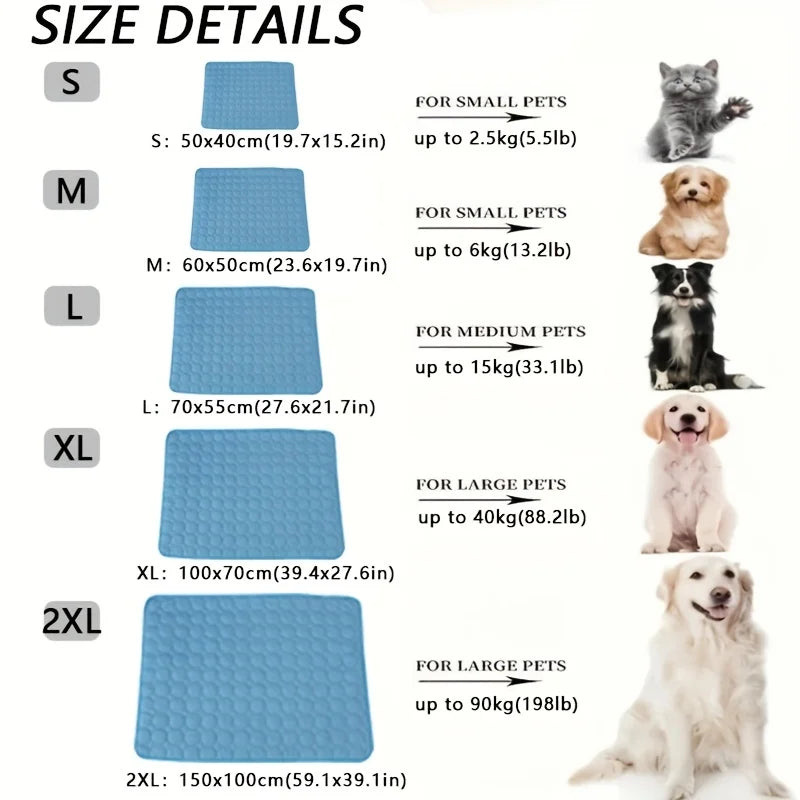 CalmNest™ Dog Cooling Mat — Keep Your Pet Cool & Calm All Summer