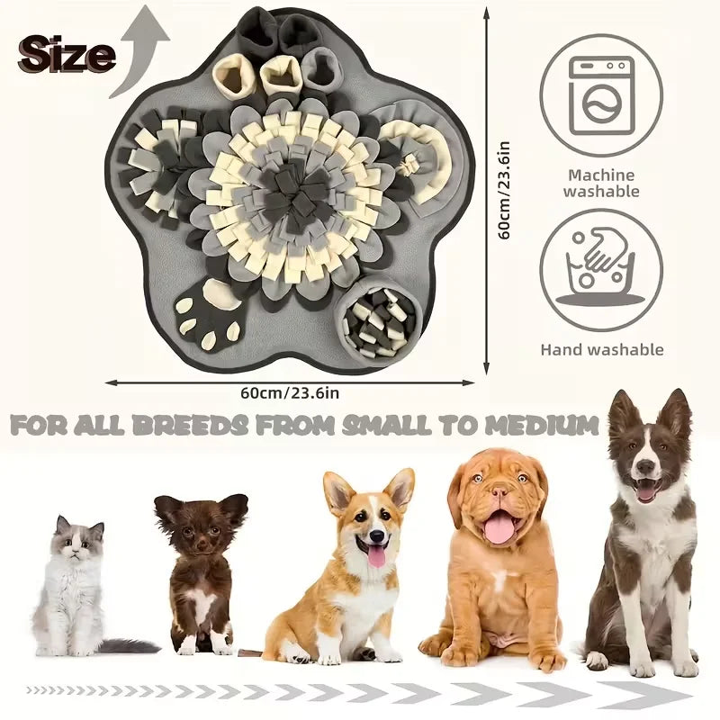 CalmNest™ Interactive Snuffle Mat — Anxiety Relief for Dogs