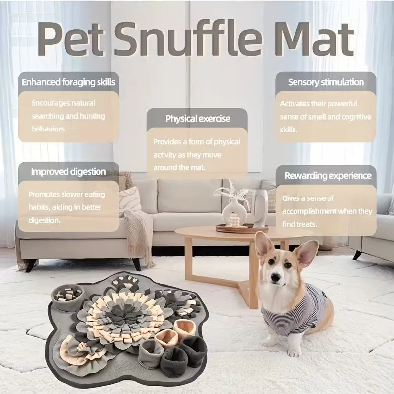 CalmNest™ Interactive Snuffle Mat — Anxiety Relief for Dogs
