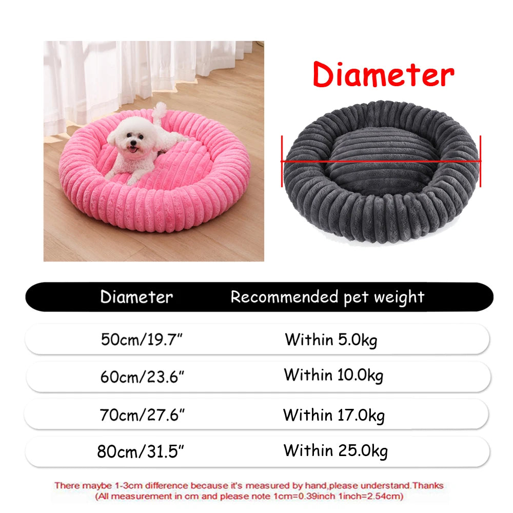 CalmNest™ Calming Donut Bed — Anxiety Relief for Dogs