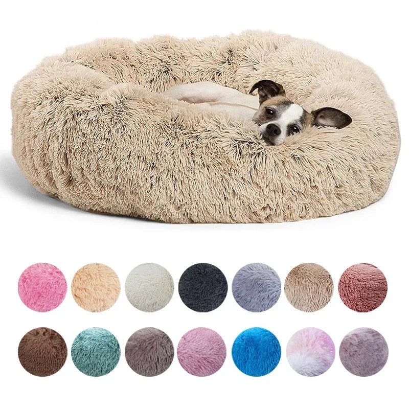 CalmNest™ Calming Donut Bed — Anxiety Relief for Dogs