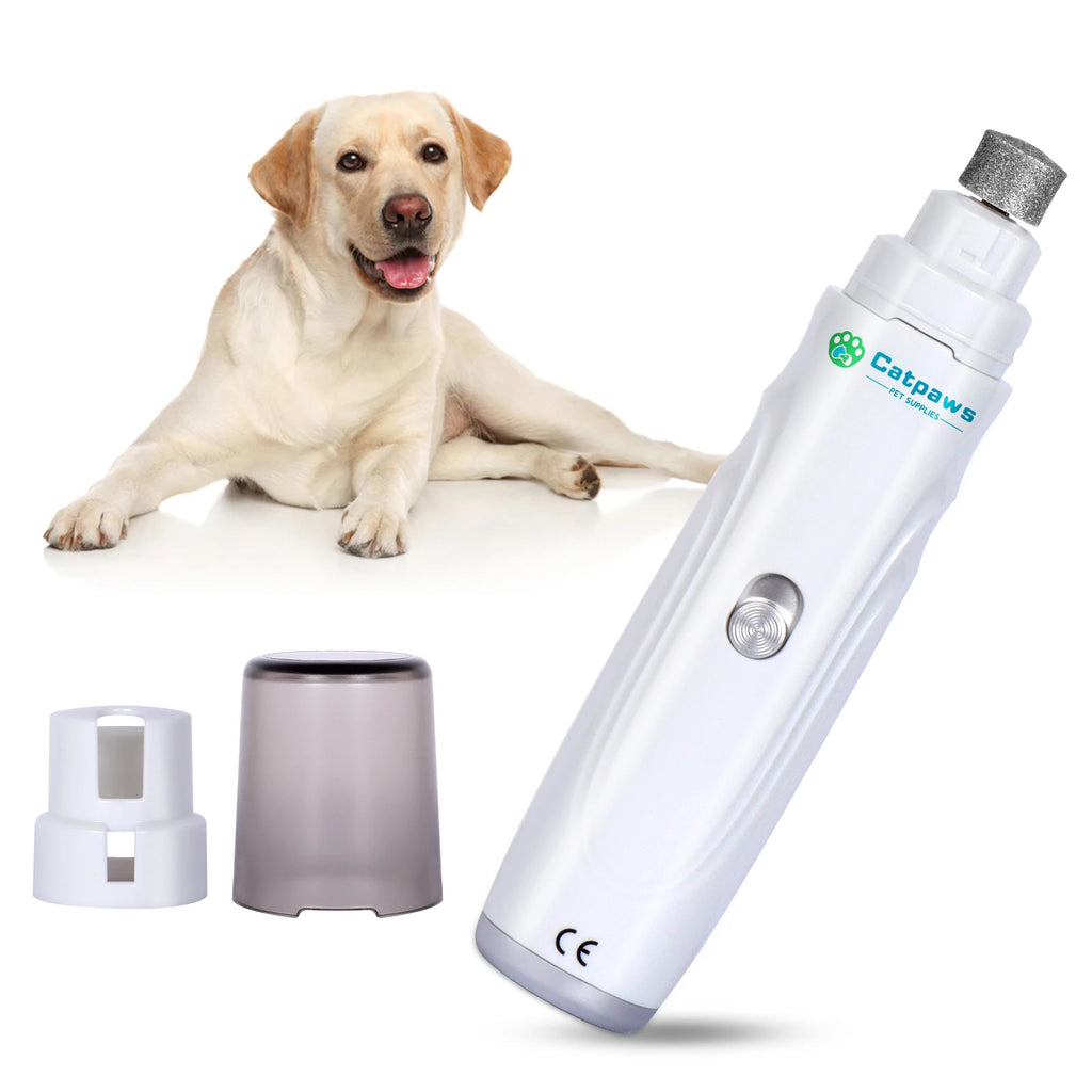 CalmNest™ Quiet Nail Grinder — Stress-Free Nail Care for Dogs & Cats