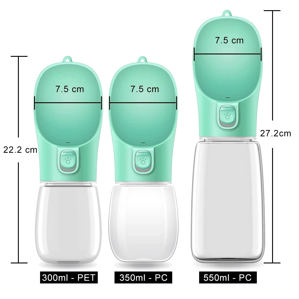 CalmNest™ Portable Dog Water Bottle — Hydration On Every Walk